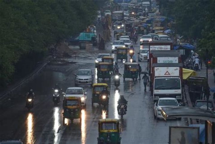 
Rain drenches Delhi for third day, traffic hit across city 