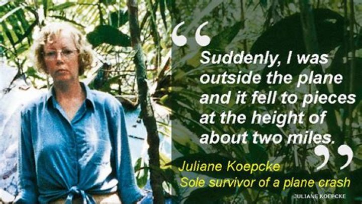 
‘Right Off The Sky’ Where Is Juliane Koepcke Today? She Fell 10000 Feet and Survived 