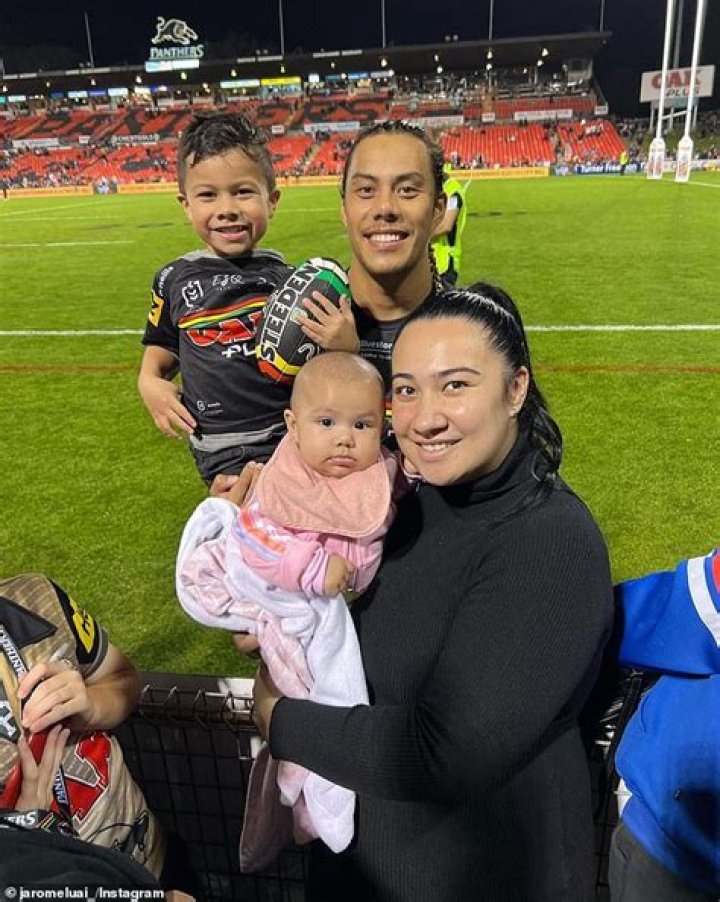 
‘The Family’ Jarome Luai Wife Bailey Toleafoa Is A Rugby Player 