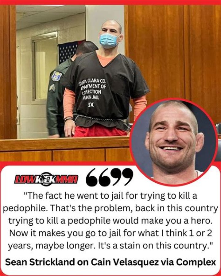 
What Happened To Cain Velasquez, Why Is He In Jail? 