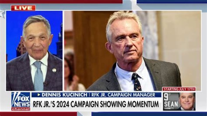 Who is Dennis Kucinich, Robert F Kennedy Jr.’s campaign manager?