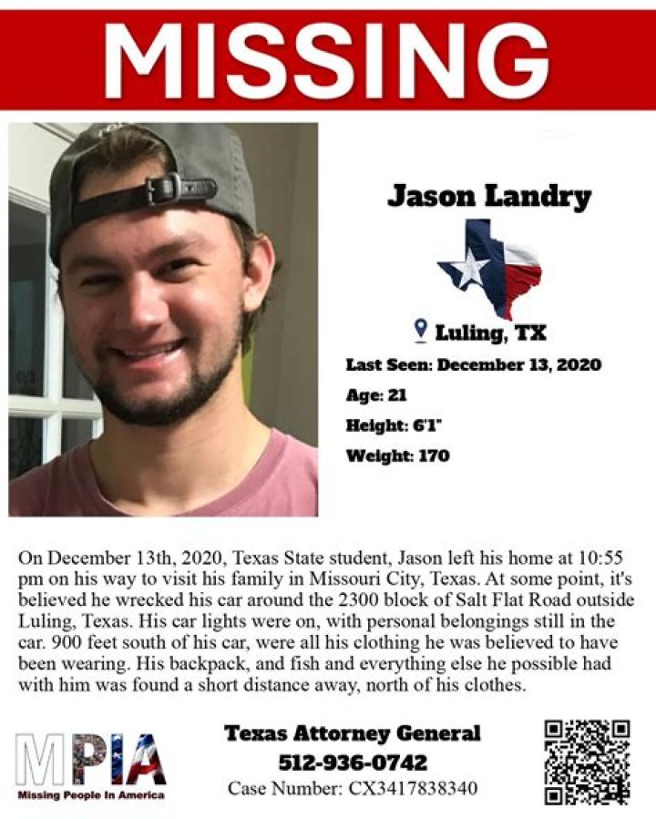 
Who Is Jason Landry? Texas State Student Missing Case Update 