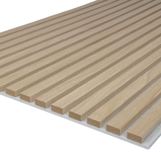 Acoustic Natural Oak Slatwall Panels - Image 6