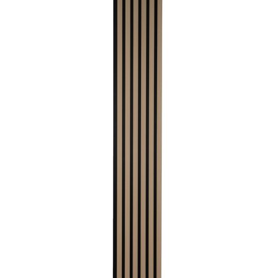 Natural Oak And Black Waterproof Slatwall Panels - Image 6