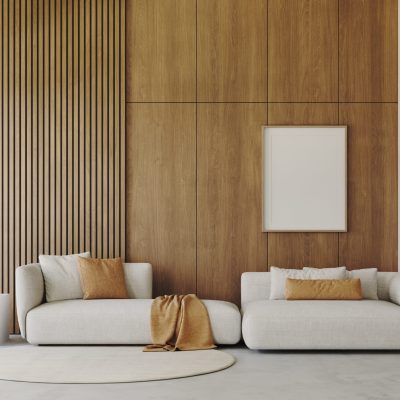 Acoustic Natural Oak Slatwall Panels