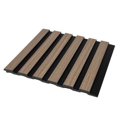 Walnut Waterproof Slatwall Sample
