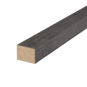 Black Oak End Slat | The Wall Exchange Black Oak End Slat, Slat Wall Accessories, The Wall Exchange
