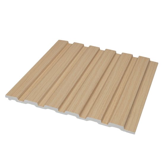 Natural Oak Waterproof Slatwall Sample - Image 2