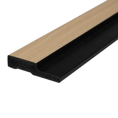 Natural Oak And Black Waterproof Tongue Trim