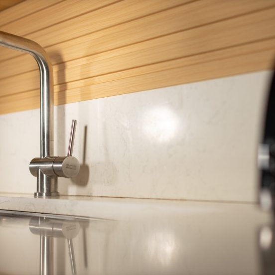 Natural Oak Waterproof Slatwall Panels - Image 3