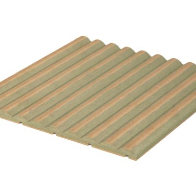 Ribbed MDF Panels Sample