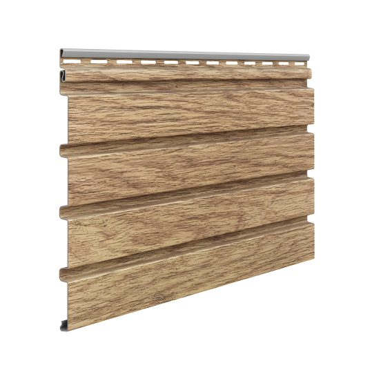 Honey Oak Outdoor SlatWall Panels - Image 2