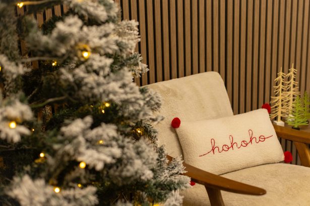 Festive Oak SlatWall, Liven up Living Space this Christmas with SlatWall Panels, The Wall Exchange